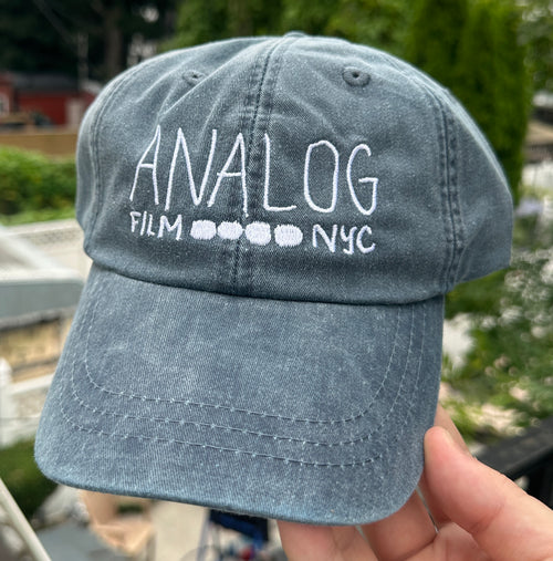 Analog Film NYC Logo Hat Midnight Blue